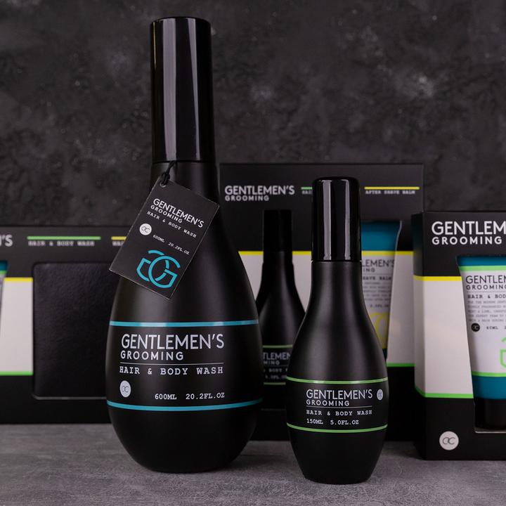 Image du produit Accentra Hair & Bodywash GENTLEMEN'S GROOMING en flacon conique, 150ml, parfum : Cool Mint & Lime, couleur (150 ml)
