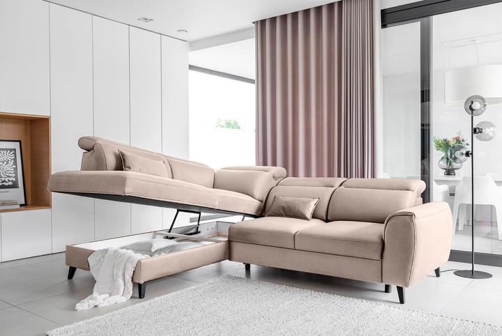 Actual product image ELTAP Noble (Corner sofa, 4-seater, Sofa bed)
