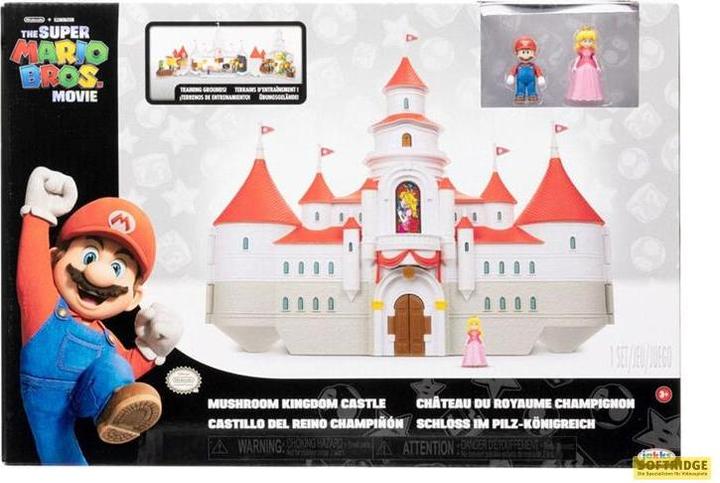 Immagine prodotto Jakks Pacific Super Mario Movie - Mini mondo DLX Castello di Peach (417154)