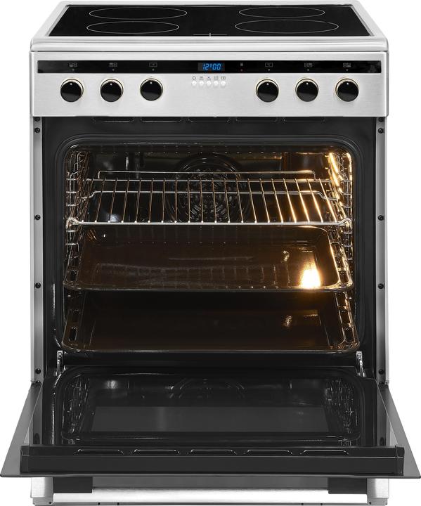 Actual product image Exquisit EHI 60-3 stainless steel