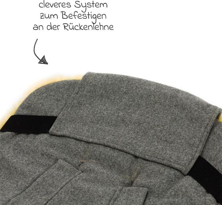 Produktbild Fillikid Fusssäcke für Kinderwagen & Buggys Lammwoll-Fusssack Bernina Wool für Buggy