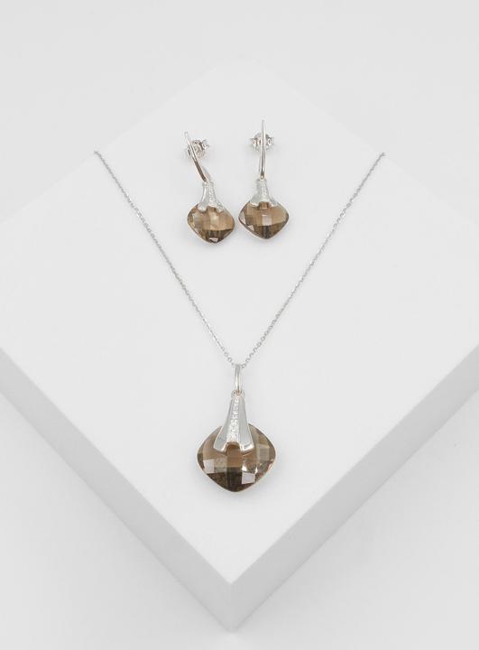 Produktbild Muau Schmuckset (Silber 925, Silber Rhodiniert weiss)
