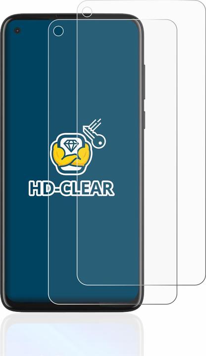 Produktbild BROTECT Schutzfolie Displayschutz Klar (2 Stück, Motorola Moto G8 Power)