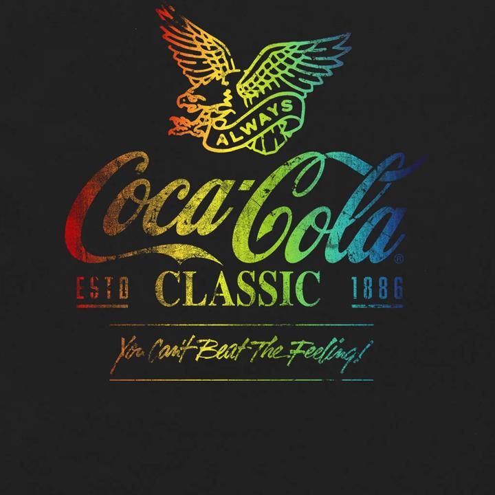Actual product image Coca Cola Unisex Adult Ombre T-Shirt (M)