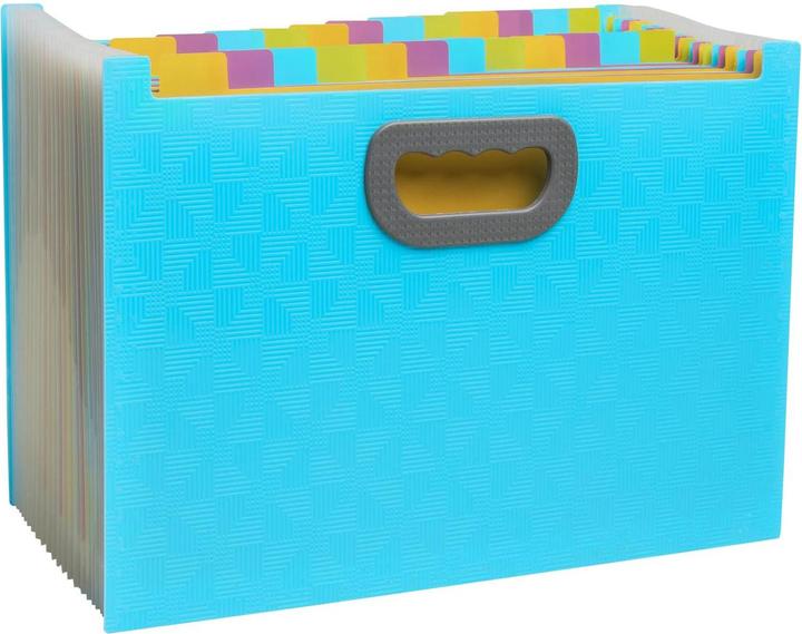 Produktbild Exacompta Offene Dokumententasche Maxi, 24 Fächer, Recycling-PP, Kollektion Pop'N Co (A4, 48 x)