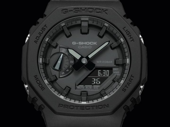 Actual product image G-Shock GA-2100-1A1ER (Chronograph, 45 mm)