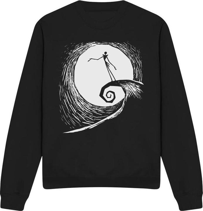 Immagine prodotto The Nightmare Before Christmas Felpa Jack Silhouette Lunare Adulto Unisex (L)