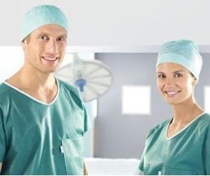 Produktbild Lohmann & Rauscher Easy OP Hauben blau