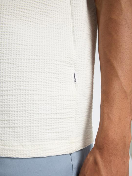 Immagine prodotto Selected Homme Maglietta in seersucker (XL)
