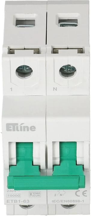 Image du produit Max Hauri Disjoncteur de protection de ligne 1L+N