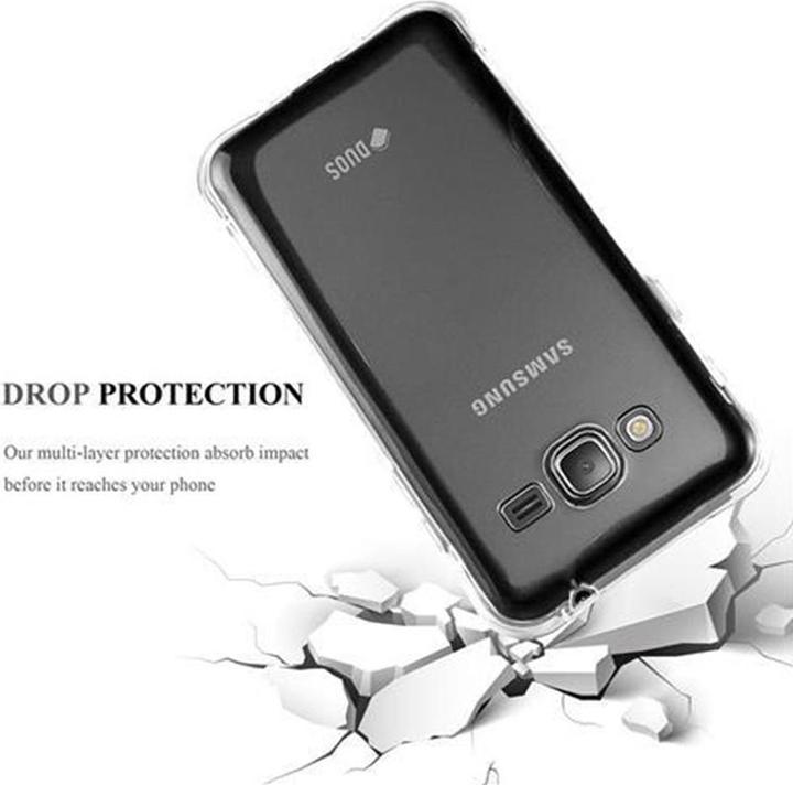 Productafbeelding Cadorabo TPU hoes Ultra Slank Klein Taillekoord (Samsung Galaxy J3)