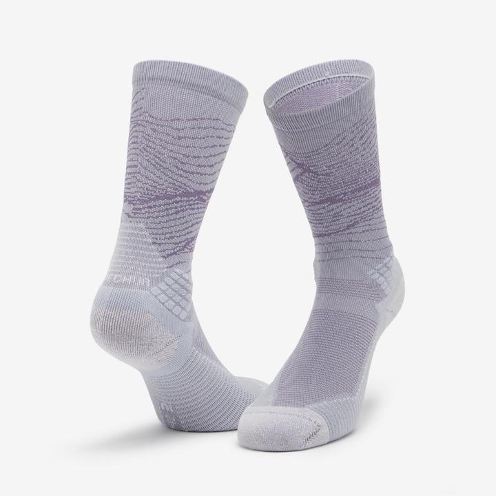 Immagine prodotto Quechua Wandersocken hoch 2 Paar - Hike 500 grau/orange (39, 42)
