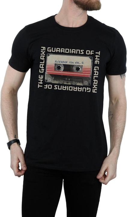 Image du produit - T-shirt GUARDIANS OF THE GALAXY AWESOME MIX CASSETTE VOL. - Homme (L)