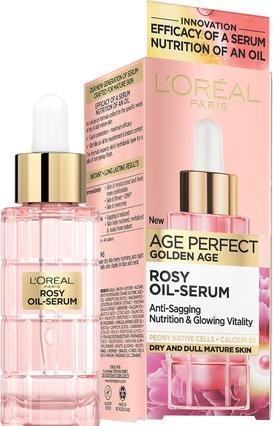 L'Oréal Paris L'Oreal Paris Age Perfect Golden Age Rosy Oil Face Serum Boosts Skin Radiance