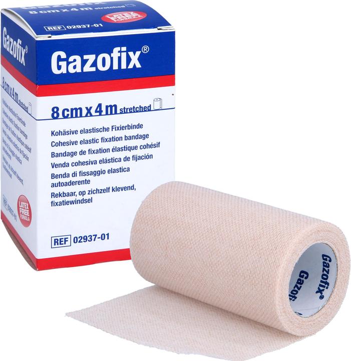 Image du produit BSN kohäsive Fixierbinde 8cmx4m hautfarben latexfrei