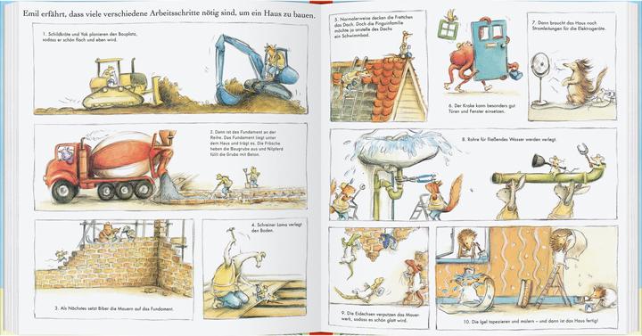 Produktbild Emil auf der Baustelle (Deutsch, Sharon Rentta, 2013)