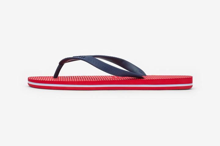 Produktbild Olaian Zehensandalen Herren 500 rot (45)