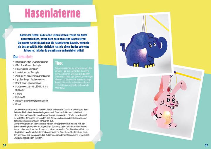Actual product image Die Sendung mit dem Elefanten - Lass uns stickern, basteln, rätseln (German, Trickstudio Lutterbeck GmbH, Friedrich Streich, WDR mediagroup GmbH, Steffi Krohmann, 2024)