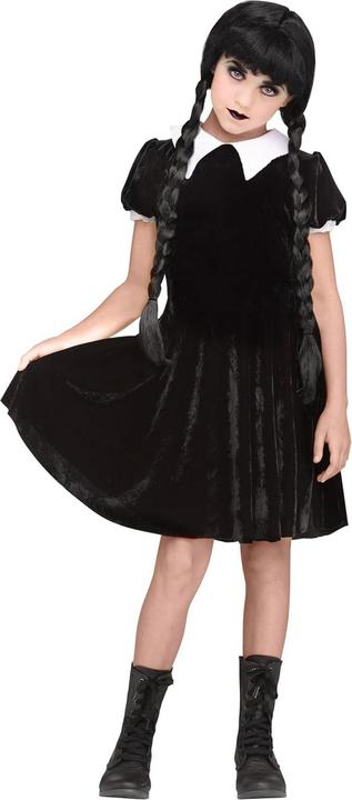 Produktbild Fun World Division Gothic Girl Schulmädchen Kostüm Halloween Karneval (152, 158, 164)