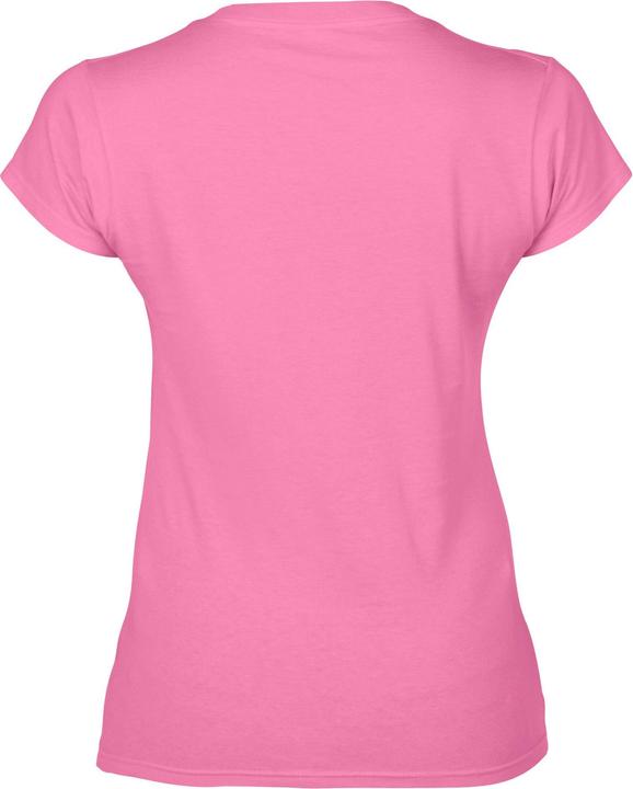Actual product image Gildan Womens/Ladies Soft Style V Neck T-Shirt (S)