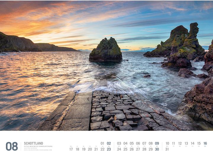 Image du produit Schottland - Unterwegs zwischen Highlands und Hebriden Kalender 2026 (54 x 42 cm, Allemand)