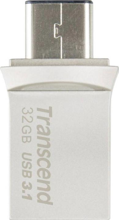 Transcend JetFlash 890 (32 GB, USB-C, USB-A, USB 3.1)
