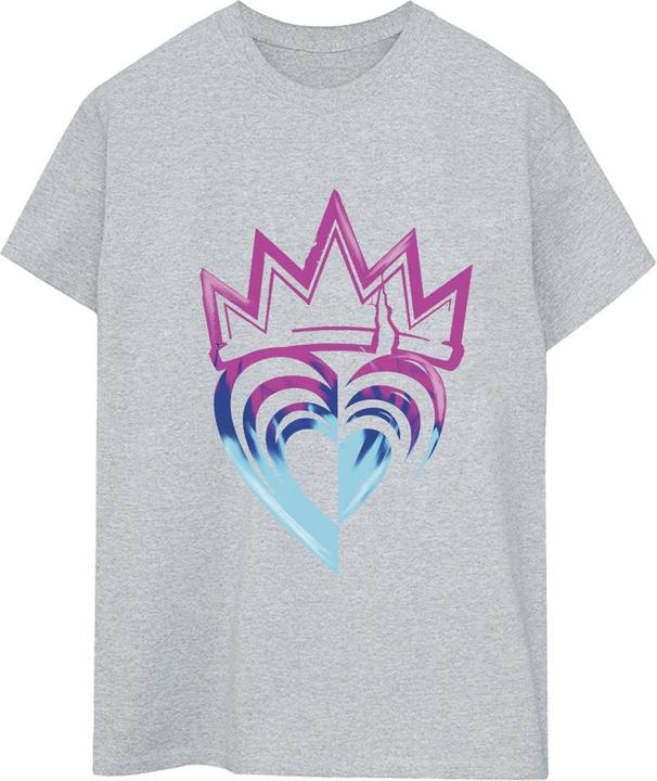 Image du produit Disney - T-shirt DESCENDANTS PINK CROWN - Femme (XL)