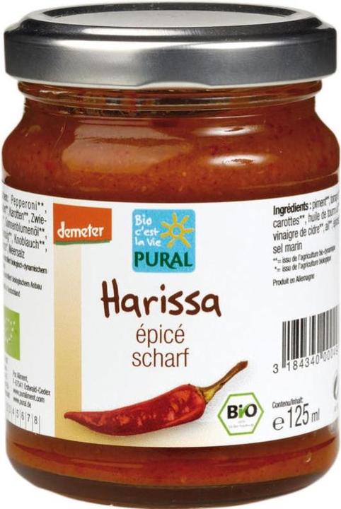 Pural Harissa scharf Bio (125 g)
