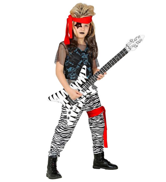 Widmann Costume da rockstar anni '80 per bambini