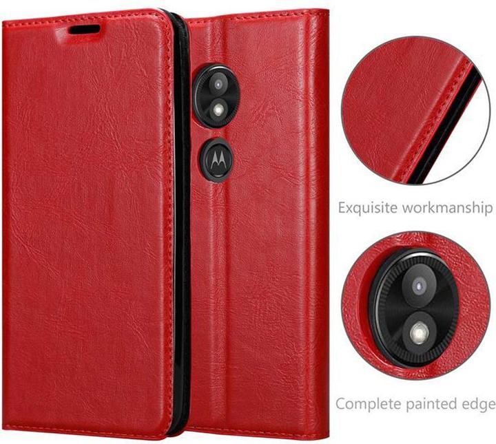 Productafbeelding Cadorabo Boek Onzichtbare Magneethoes (Motorola Moto E5 Play)