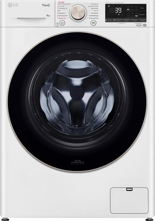 LG F4WV708P1R (8 kg, Links, EU-Stecker)