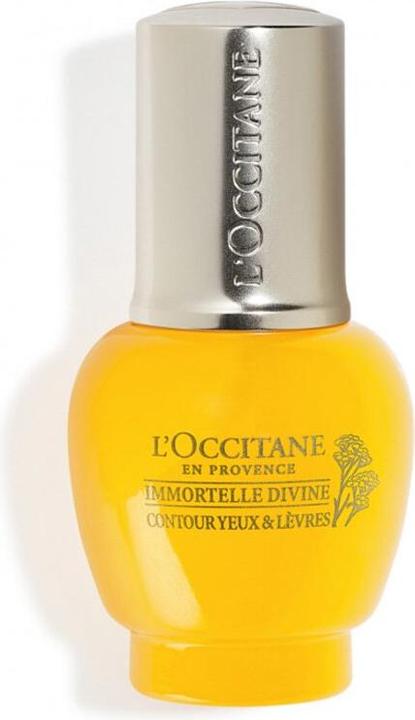 L'Occitane Immortelle Divine Augen- und Lippenkonturenpflege (Fluid, 15 ml, Tag)