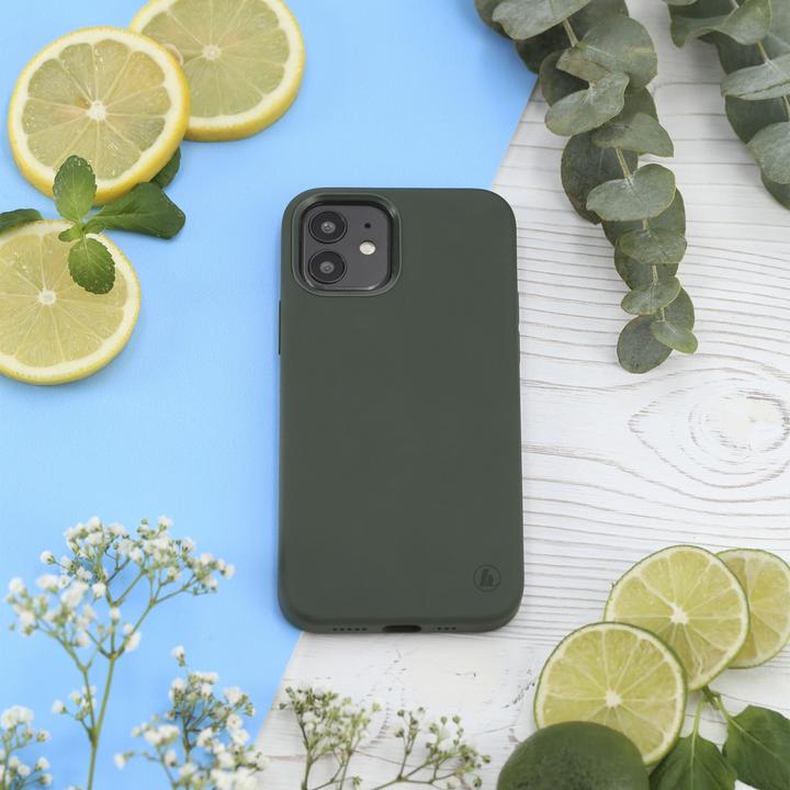 Actual product image Hama MagCase Finest Feel PRO Cell Phone Protective Case 13.7 cm (5.4" ) Cover Green (Apple iPhone 12 mini)