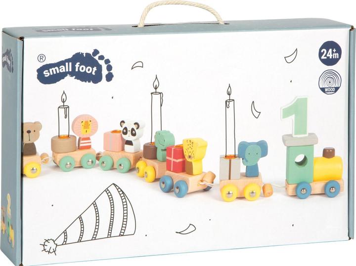 Produktbild small foot Geburtstagszug mit Tieren