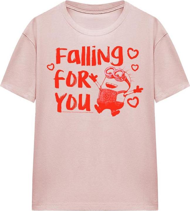 Produktbild Minions Falling For You Ladies TShirt (L)