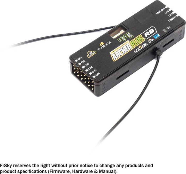 Productafbeelding FrSky Empfänger Archer Plus R8 2,4Ghz