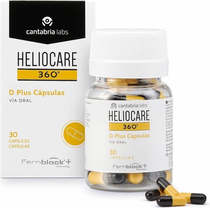 Image du produit Heliocare 360º D Plus 30 capsules (Crème solaire, 30 ml, 50 g)