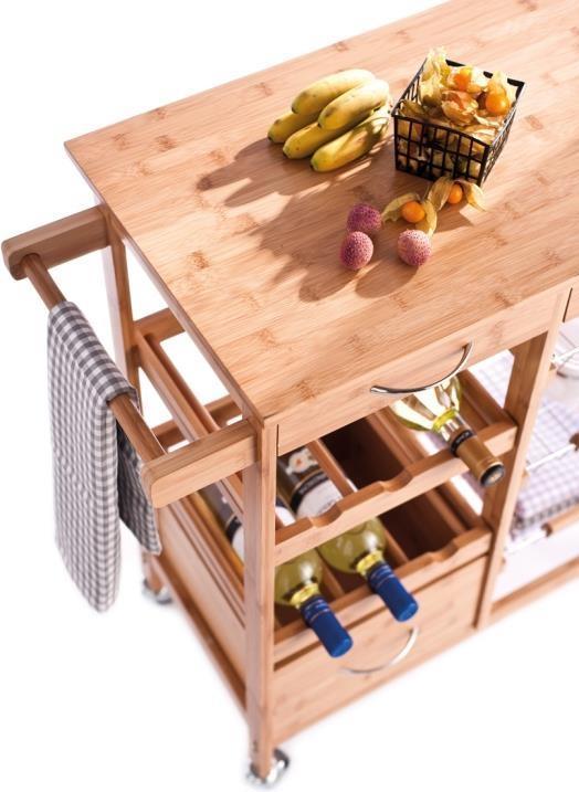 Image du produit Zeller Present Chariot de cuisine