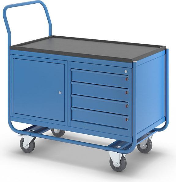 Actual product image eurokraft pro Industrial table trolley (150 kg)