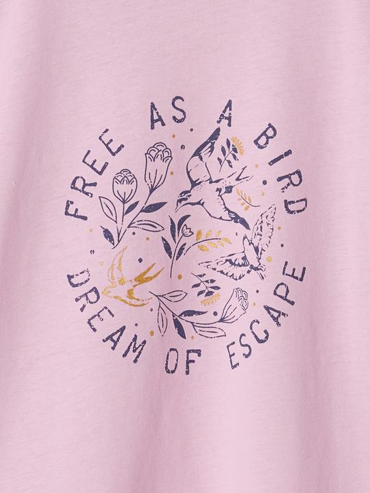 Image du produit Vertbaudet T-shirt fille à manches volantées (158)