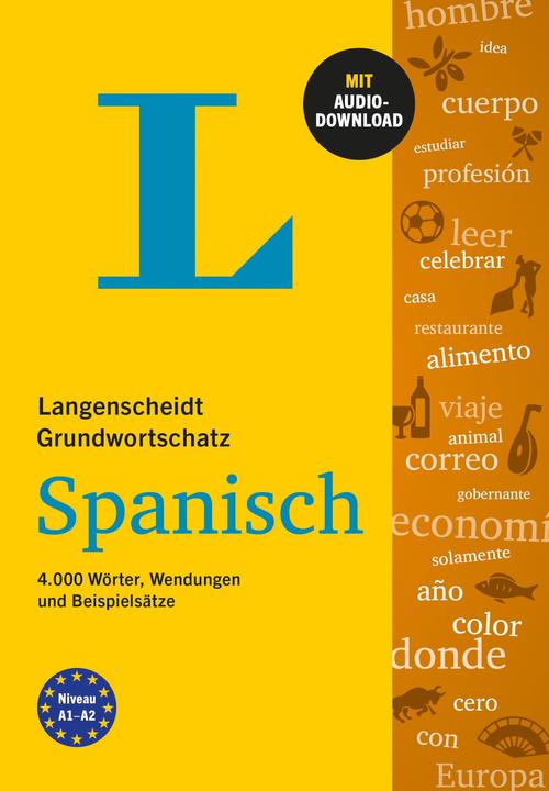 Actual product image Langenscheidt Grundwortschatz Spanisch (Spanish, German, 2023)