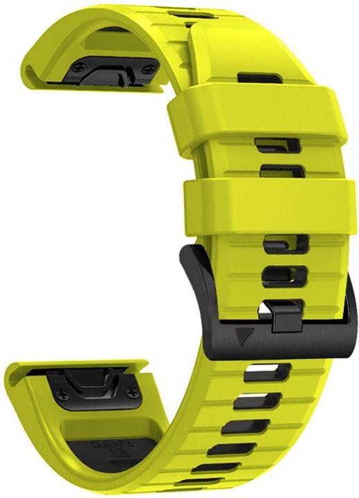 Immagine prodotto Tech-Protect Cinturino IconBand Pro per Garmin Fenix 3 / 5X / 3HR / 5X Plus / 6X / 6X Pro / 7X - Lime (TPU)