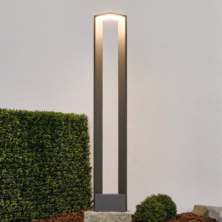 Image du produit Lucande Jeny Luminaire d'extérieur de jardin Graphite/White (650 lm, IP54)