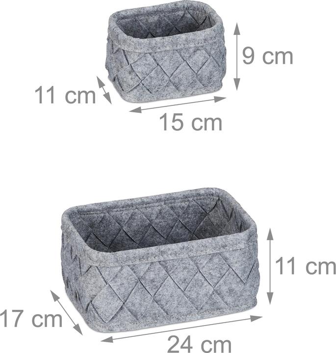 Produktbild Relaxdays 8-tlg. Schrank-Organizer (8 x, 42 x 31 x 19 cm)
