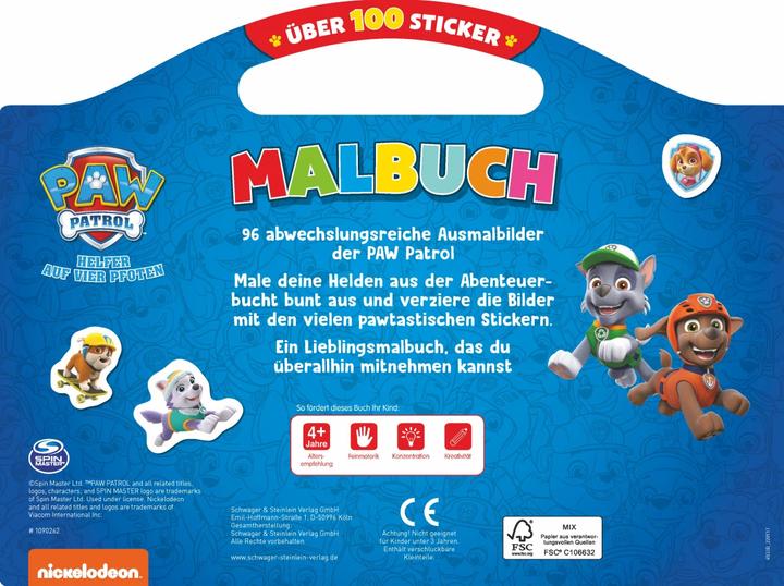 Produktbild PAW Patrol Malbuch