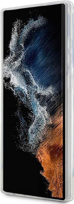 Actual product image Karl Lagerfeld KLHCS23LHNIKTCT S23 Ultra S918 transparent hardcase Ikonik (Samsung Galaxy S23 Ultra)