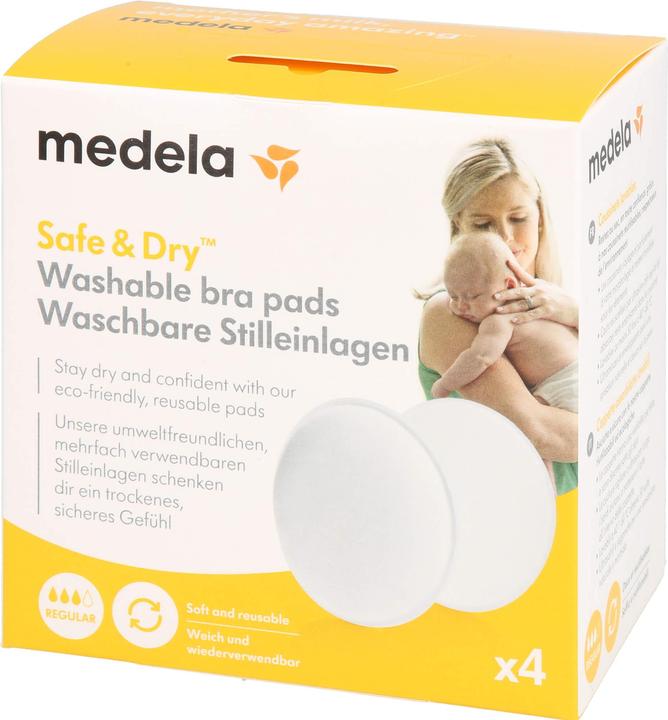Produktbild Medela Waschbare Stilleinlagen (4 x)