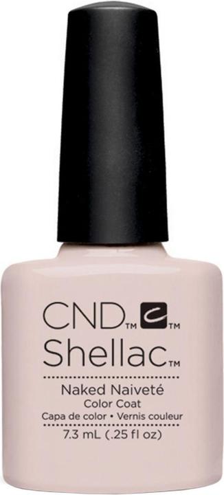 CND Shellac - Color Coat Naked Naiveté (Nude, UV-Gel Lack)