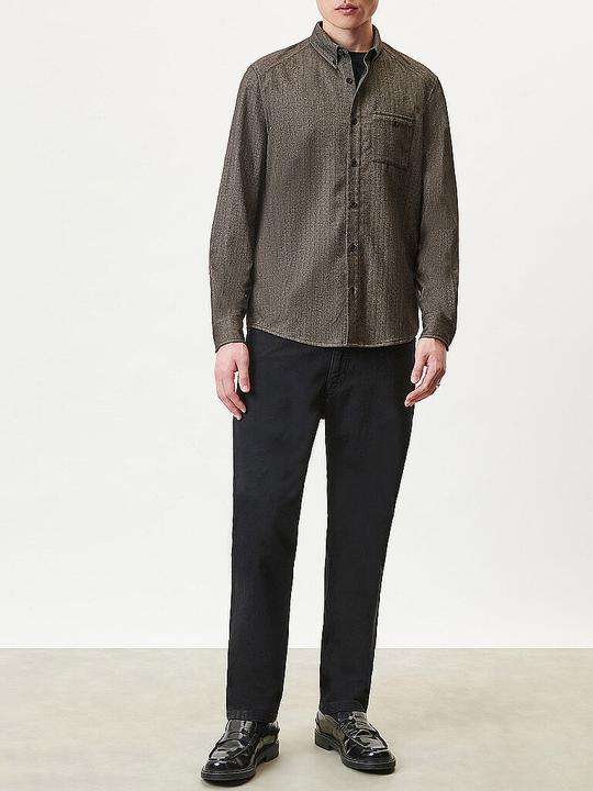 Actual product image Drykorn Herringbone Liet Overshirt Grey (S)