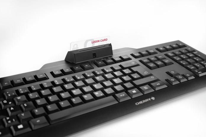 Actual product image CHERRY KC 1000 SC Smartcard Black EU (Eng. Int., Cable)
